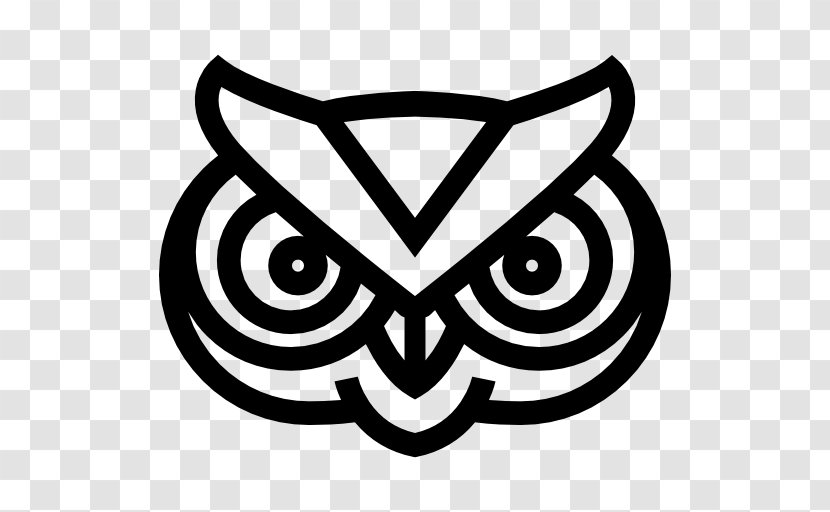 Owl Clip Art - Black And White - Owls Vector Transparent PNG