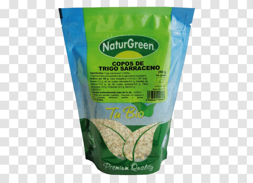 Rolled Oats Cereal Naturgreen Your Bio Buckwheat Flakes 250g 250 Gr Food - Wheat Transparent PNG