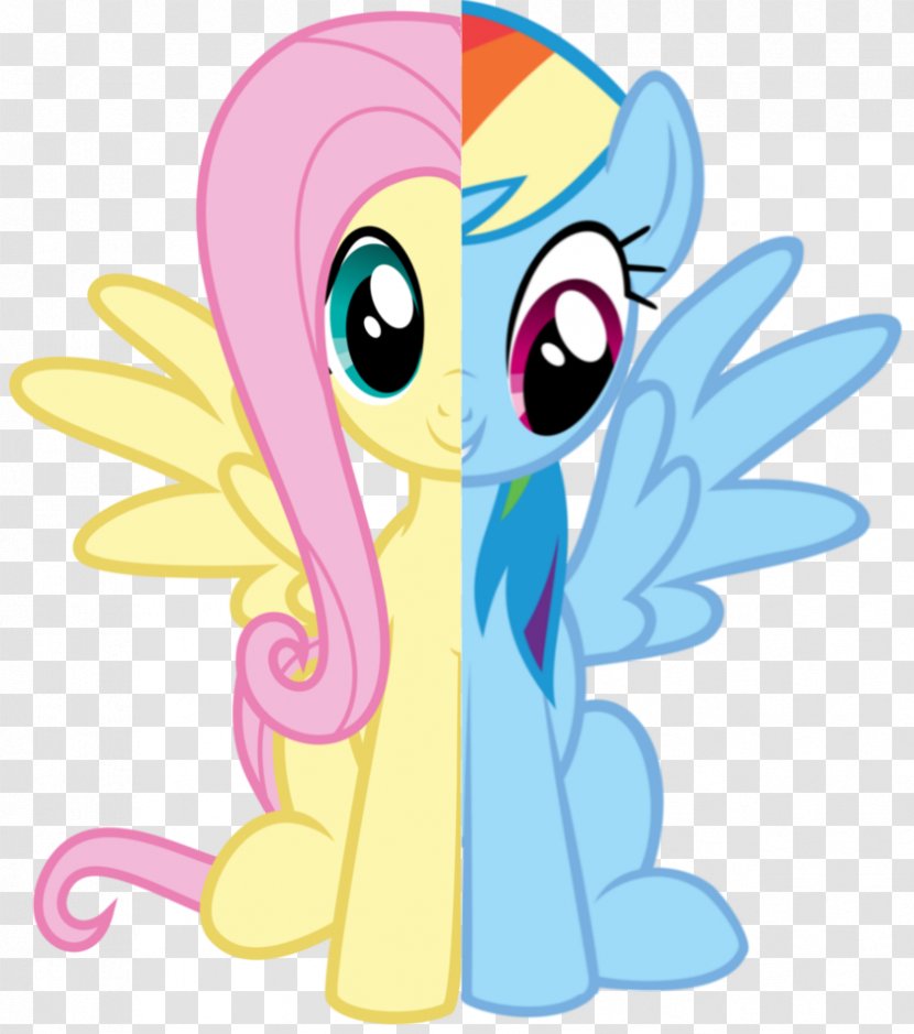 Rainbow Dash Fluttershy Twilight Sparkle Pinkie Pie Pony - Frame - My Little Transparent PNG