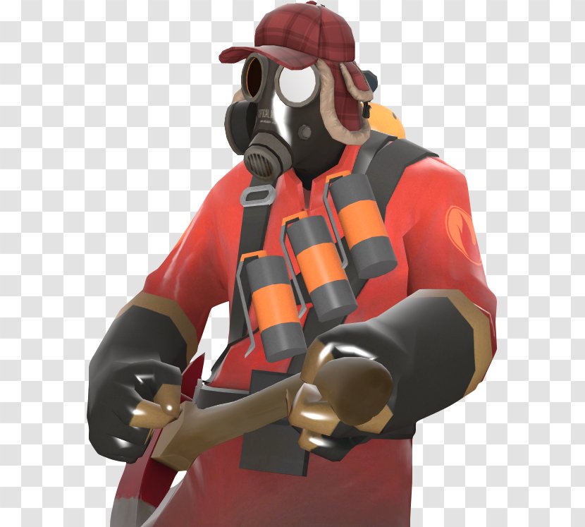 Team Fortress 2 Cartoon Figurine Character Action & Toy Figures - Pyro It - Wiki Transparent PNG