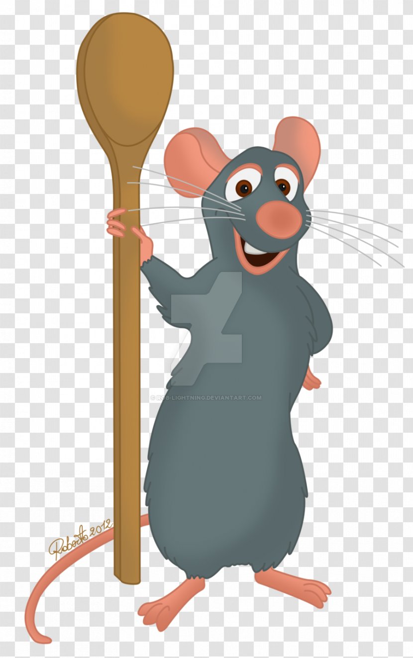 Rat Cartoon Computer Mouse Remy - Muroidea Transparent PNG