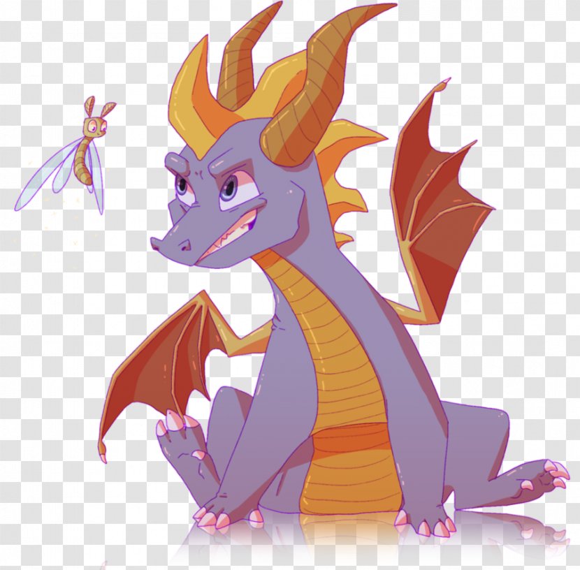 Spyro The Dragon Art Video Game Hunter - Deviantart Transparent PNG