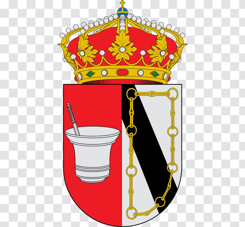 Escutcheon Spain Coat Of Arms Field Gules - Escudo De Palencia - La Sierra Banda Transparent PNG