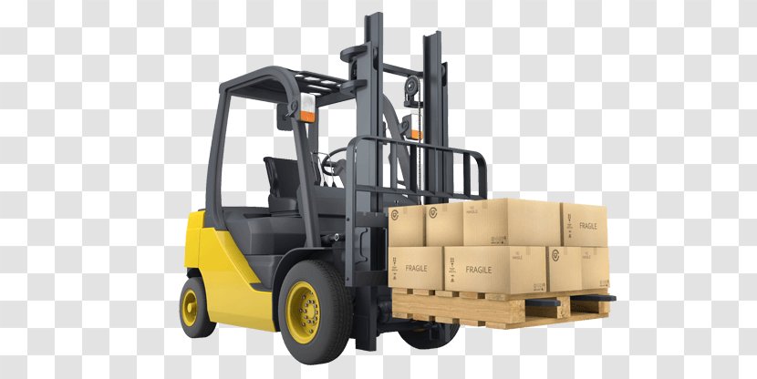 Forklift Operator Warehouse Cargo Business - Bulldozer - Transportation Services Transparent PNG