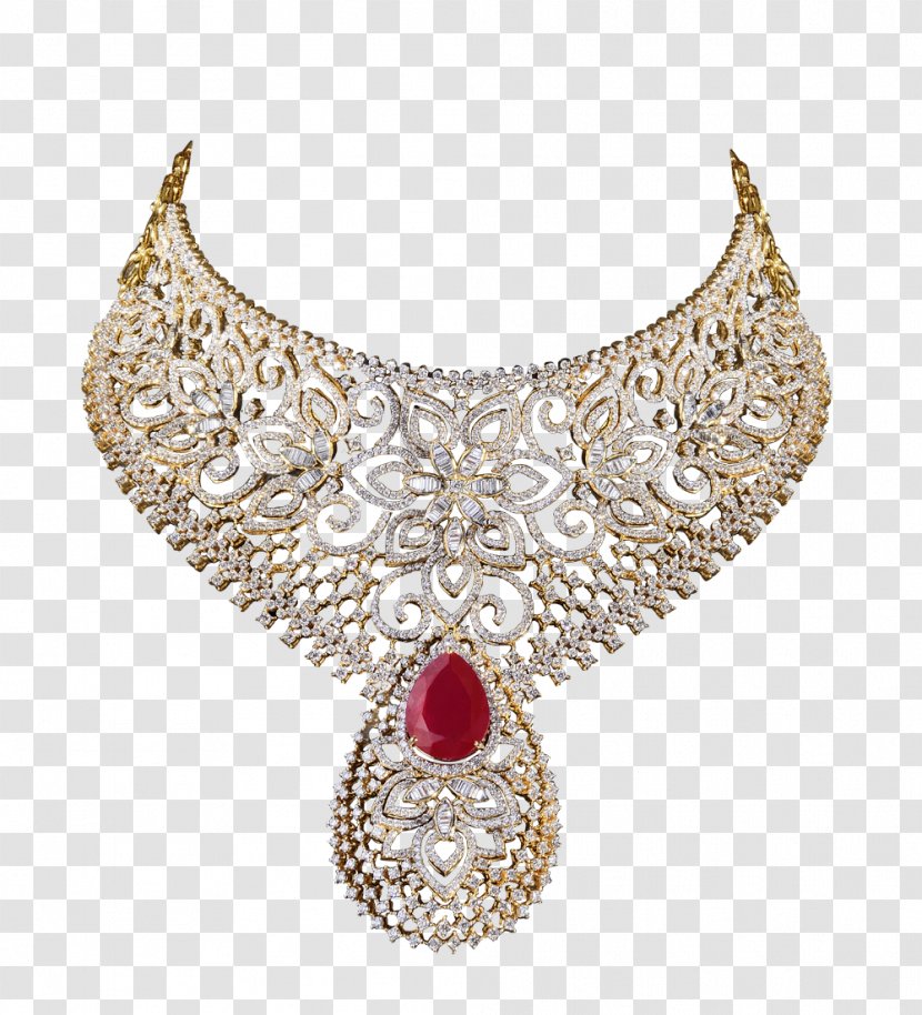 Earring Jewellery Necklace - Shree Jewellers - Picture Transparent PNG