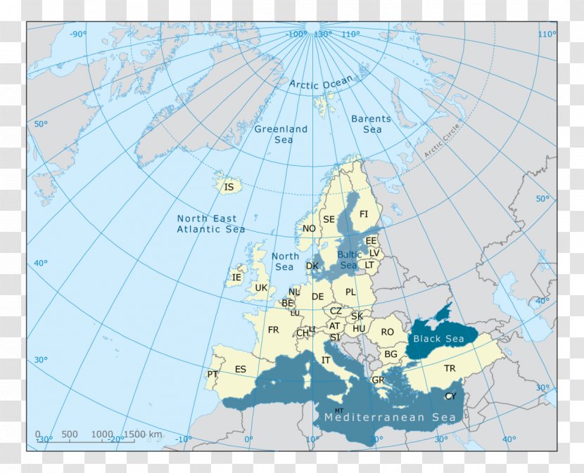 European Union Coast Map Location - Gfk - 2020 Transparent PNG