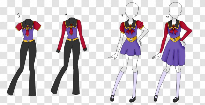Costume Design Uniform Outerwear Character - Watercolor - Cartoon Uniforms Transparent PNG