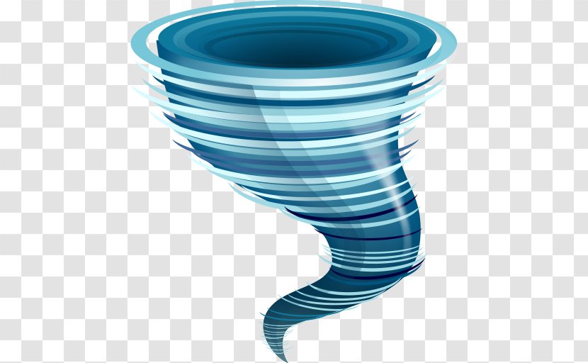Tornado Clip Art - Turquoise - Twister Free Download Transparent PNG