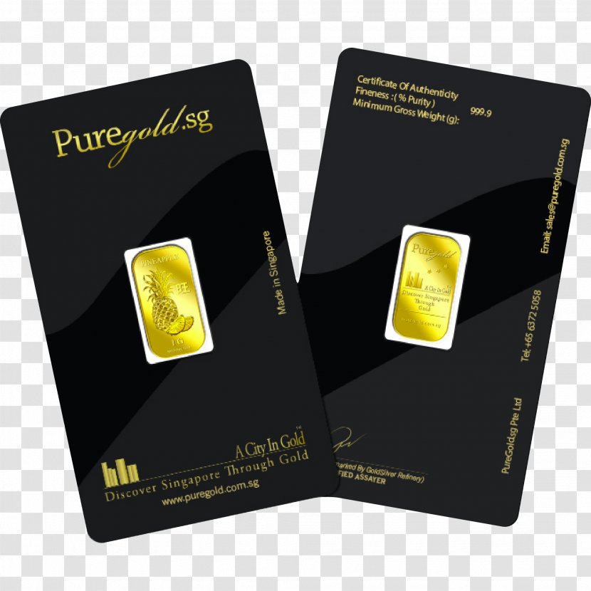 Gold As An Investment Bar Bullion PureGold.sg (Nex Mall) - Coin Transparent PNG