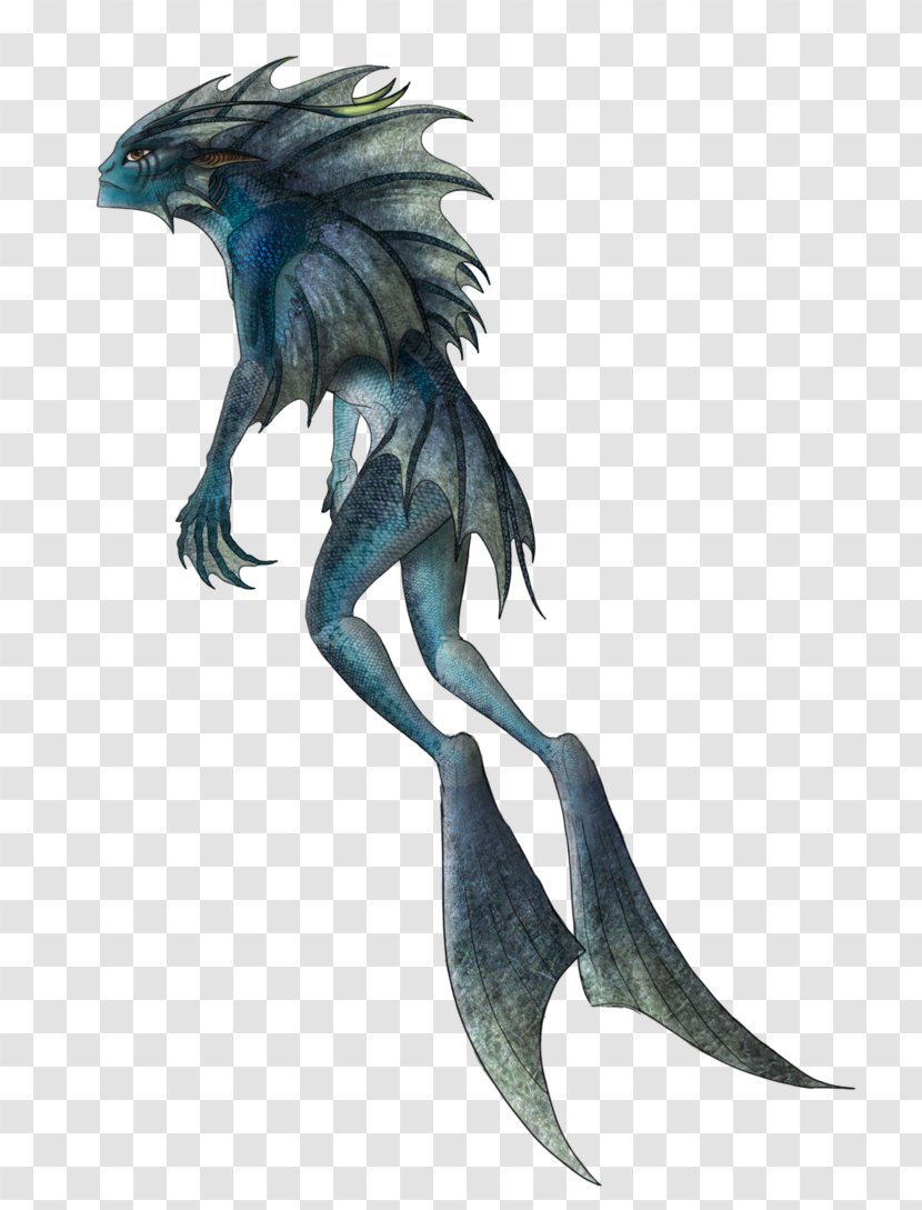 Merman Project - Mythical Creature - Design Transparent PNG