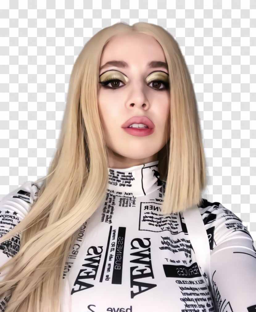 Ava Max - Human - Costume Feathered Hair Transparent PNG