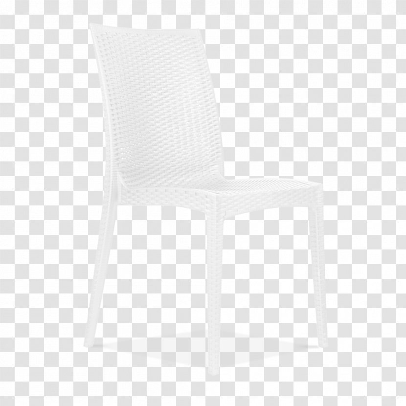 Chair Plastic Armrest - White - Rattan Furniture Transparent PNG