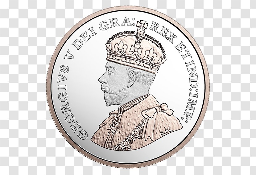 Silver Coin Penny Five Pounds Transparent PNG