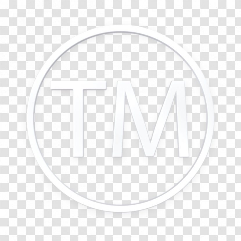 Trademark Icon - Signage Blackandwhite Transparent PNG
