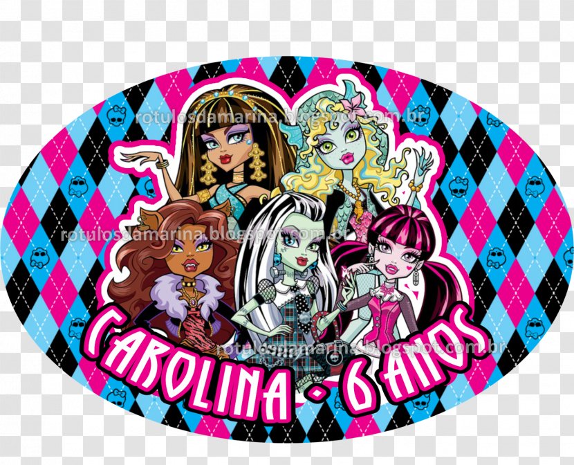 Monster High Party Toy Birthday Transparent PNG