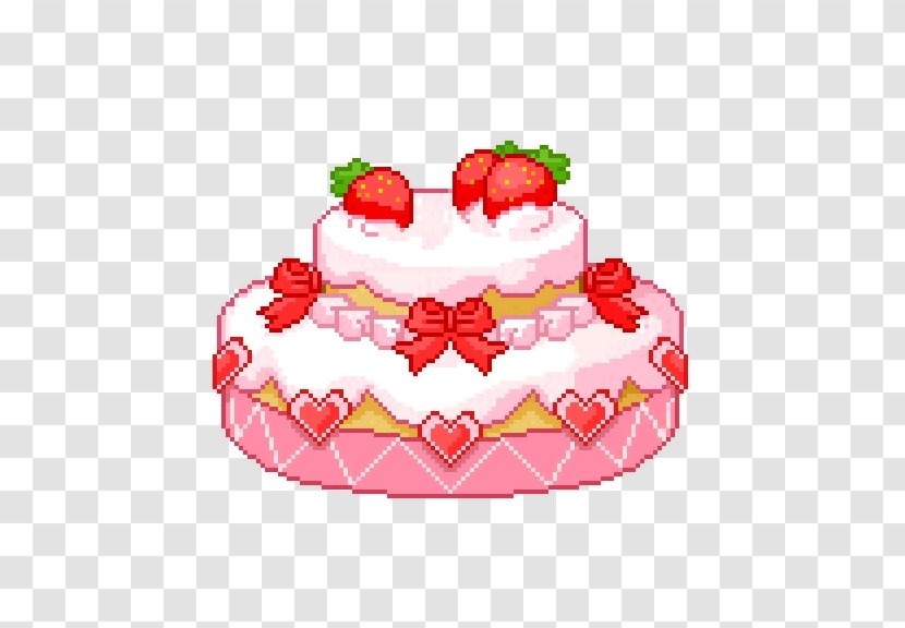 Birthday Cake Strawberry Cream Cupcake Transparent PNG