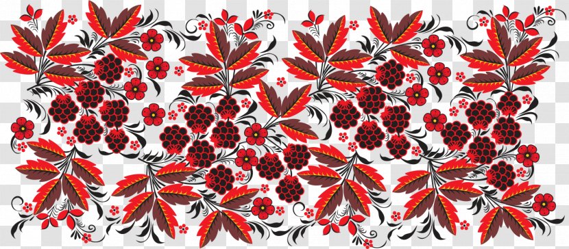 Ornament Vignette Ukrainian - Plant - Batik Transparent PNG