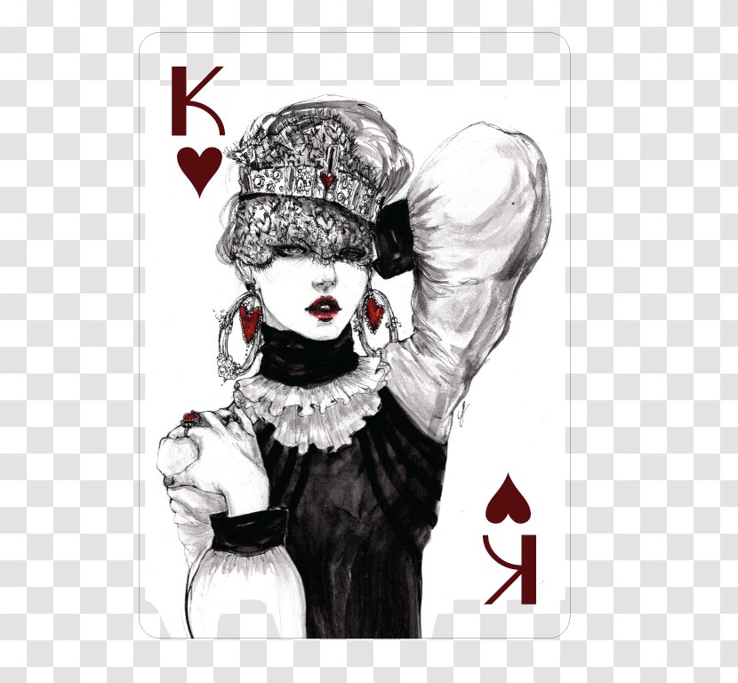 Hearts Playing Card King Game Fashion - Fictional Character Transparent PNG