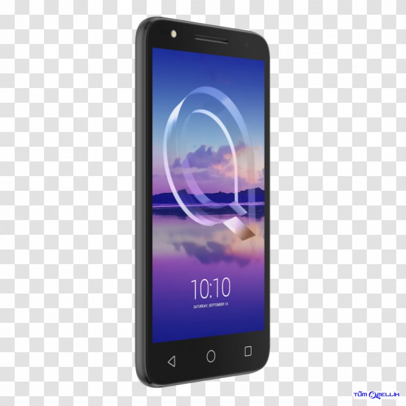 Alcatel U5 HD 5047d Black Mobilní Telefon ALCATEL Premium 5047U Metallic Mobile - Electronic Device - 8 GBVulkaanzwart SmartphoneSmartphone Transparent PNG