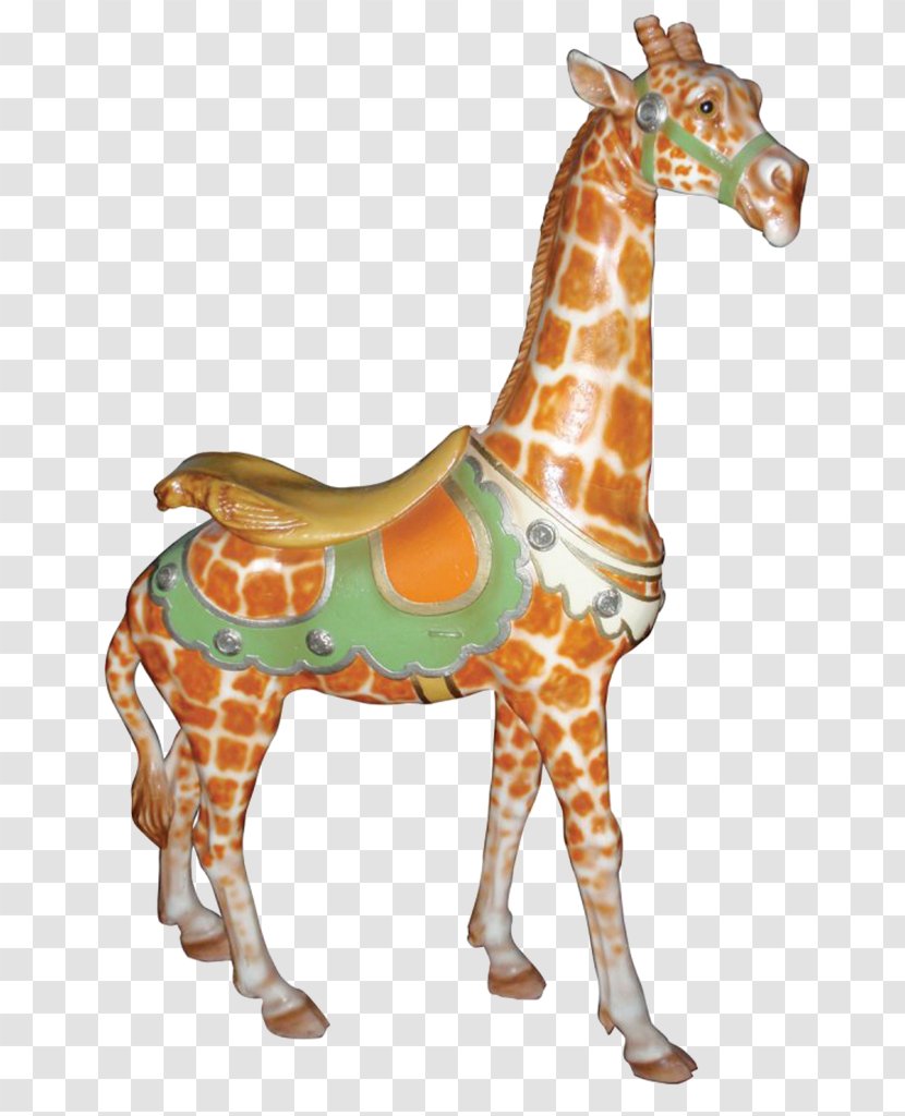 Giraffe Horse Carousel Animal Scrapbooking Transparent PNG