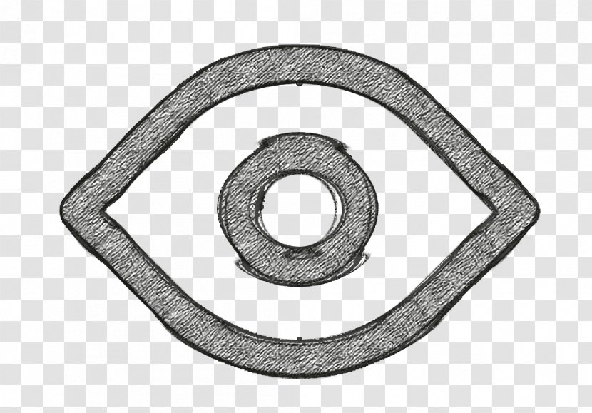 Eye Icon On See - Metal Hardware Accessory Transparent PNG