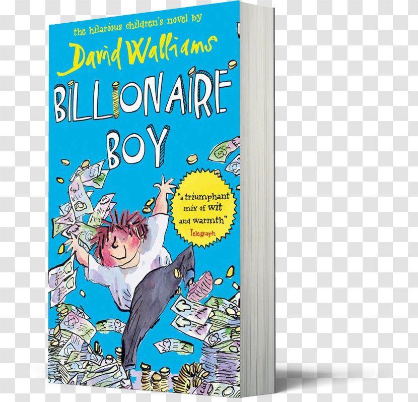 Billionaire Boy Gangsta Granny Mr Stink The In Dress World Of David Walliams - Book Transparent PNG