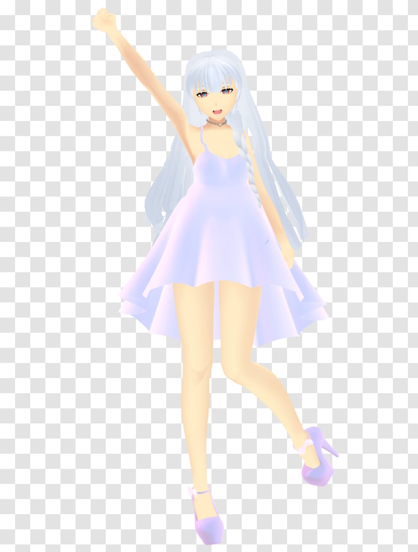 MikuMikuDance Vocaloid Hatsune Miku Fairy Figurine - Watercolor Transparent PNG