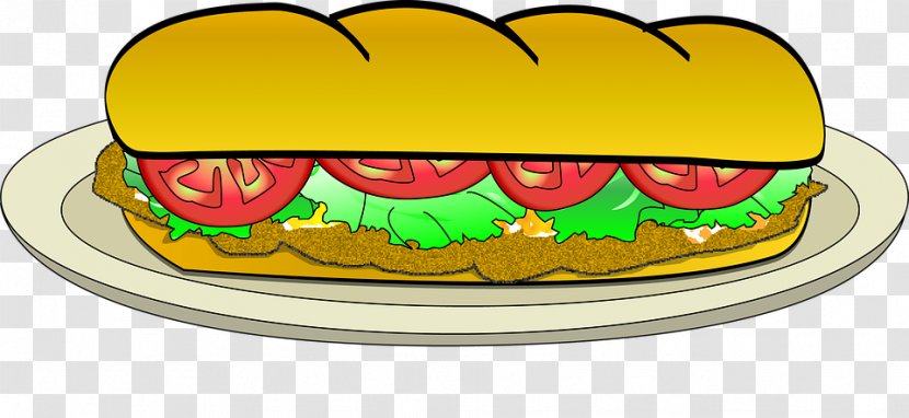Junk Food Cartoon - Sandwich - Side Dish American Transparent PNG