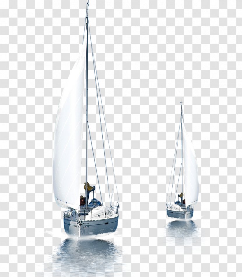 Sailing Ship Boat - Sail - Sailboat Transparent PNG