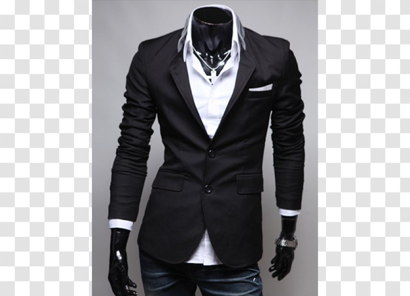 Blazer Suit Jacket Coat Casual - Button Transparent PNG