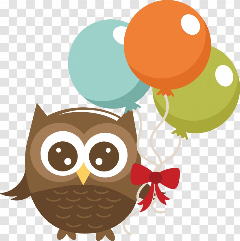 Barn Owl Birthday Clip Art - Beak - Owls Transparent PNG