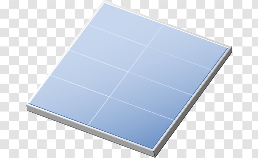 Rectangle Line - Photovoltaic Panel Transparent PNG
