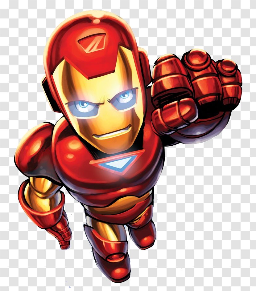 Marvel Super Hero Squad Iron Man Spider-Man Captain America Hulk - Comics - Superhero Transparent PNG