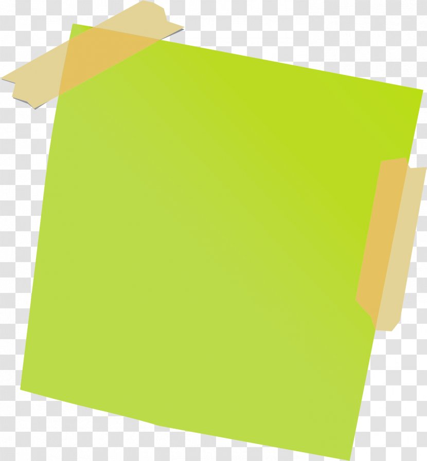 Post-it Note Paper Adhesive Tape - Product Design - Sticky Transparent PNG