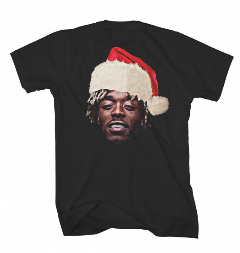 Lil Uzi Vert T-shirt Santa Claus Christmas - Raglan Sleeve - Snoop Dogg Transparent PNG