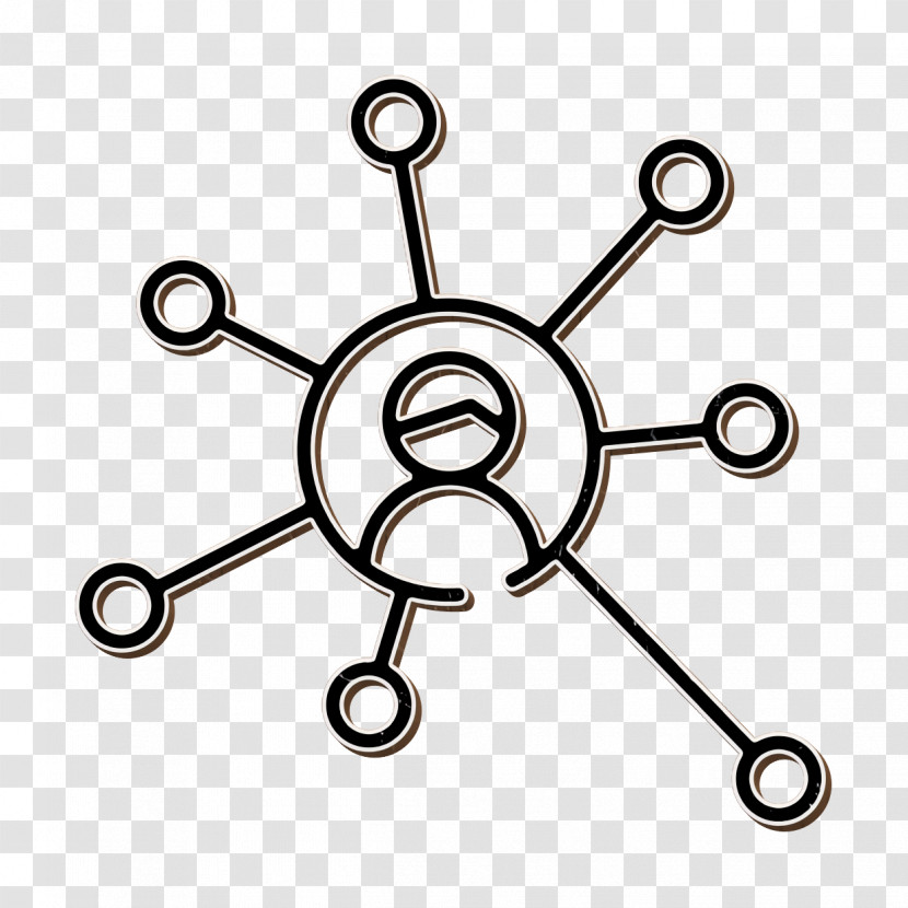 Business Icon Link Icon Networking Icon Transparent PNG