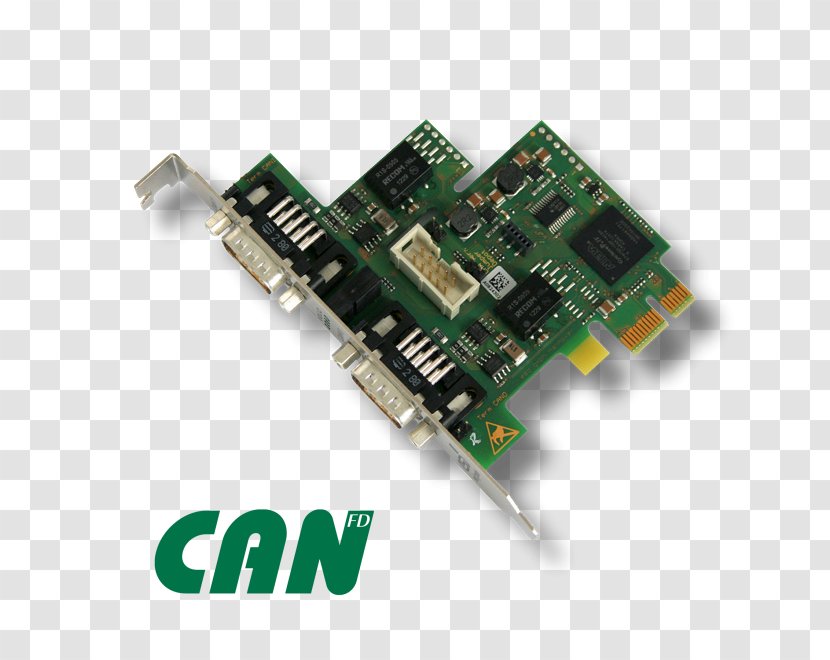 TV Tuner Cards & Adapters PCI Express Conventional Interface CAN FD - Microcontroller - Bus Transparent PNG