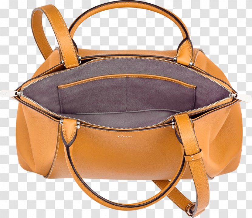 Handbag Leather Topaz Cartier - Topaze - Bag Transparent PNG