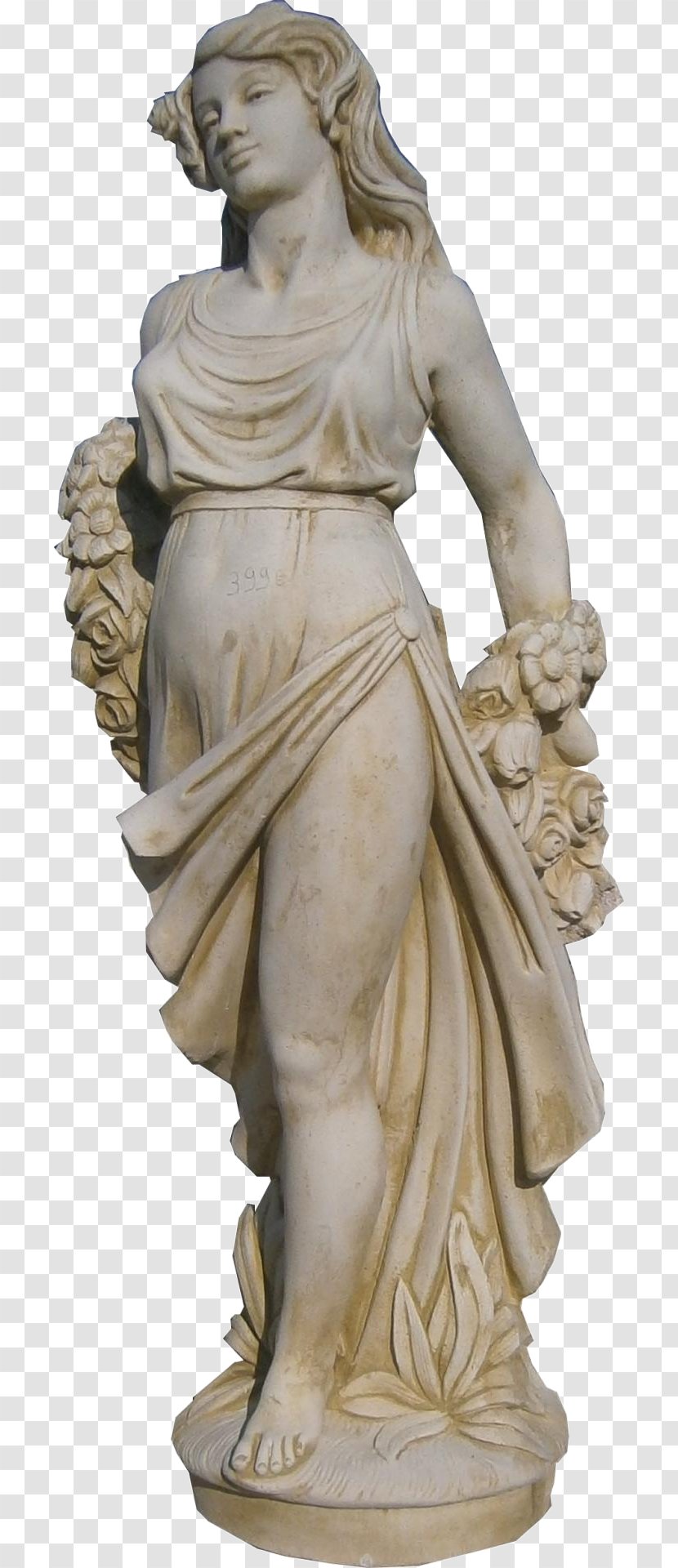 Statue Figurine Classical Sculpture Ancient Greek - Monument - Woman Transparent PNG