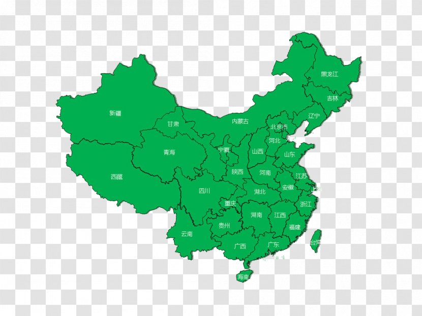 China Map Flag Clip Art - Grass - Maps Of Provinces In Transparent PNG