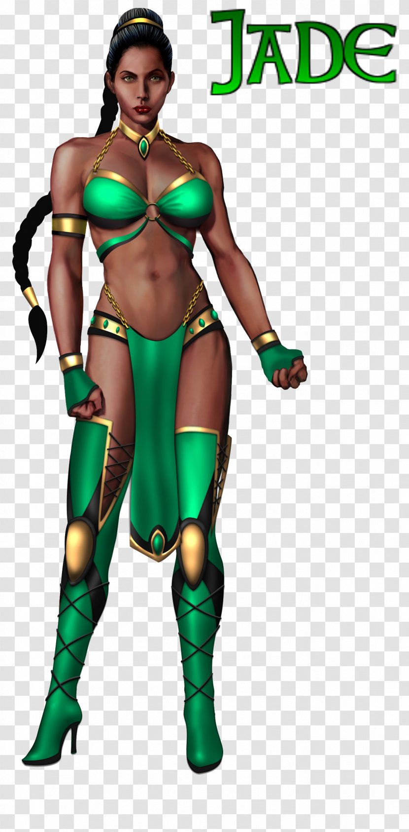 Mortal Kombat II Jade Kitana Mileena - Superhero Transparent PNG
