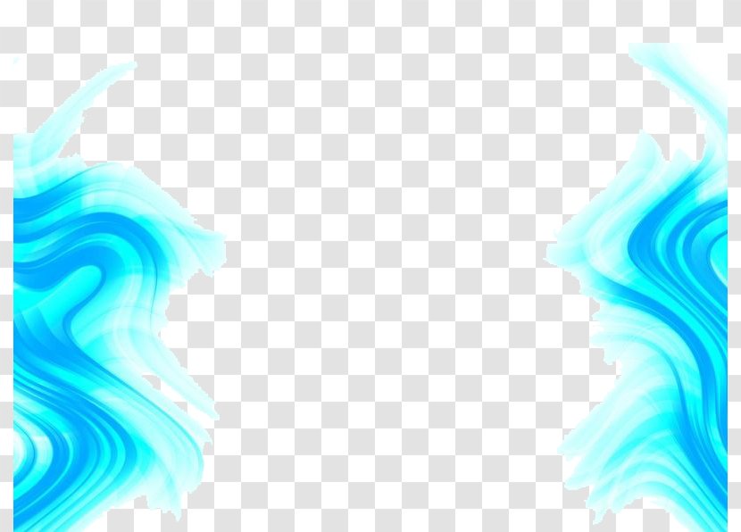 Blue U6df1u84dd Clip Art - Azure - Blend Dark S-shaped Curved Edge Twist Textured Background Transparent PNG