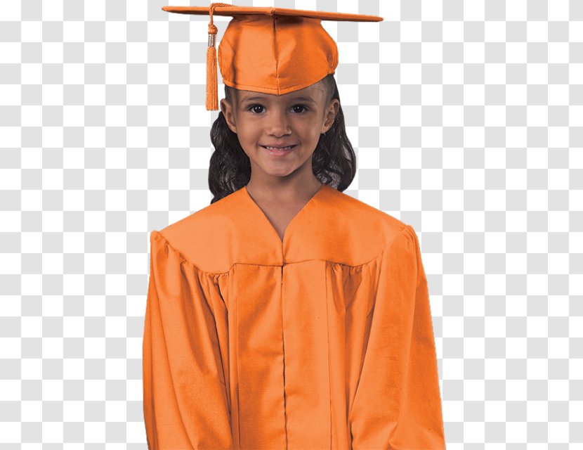 Square Academic Cap Graduation Ceremony Robe Dress Gown - Kindergarten Transparent PNG