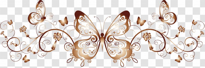 Butterfly Black And White Clip Art - Color - Elements Transparent PNG