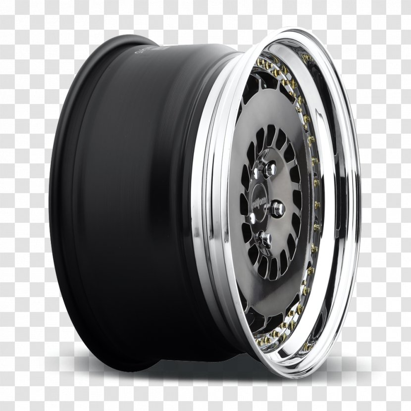 Alloy Wheel Rotiform, LLC. Tire Forging Rim - Auto Part - Shine Gold Transparent PNG