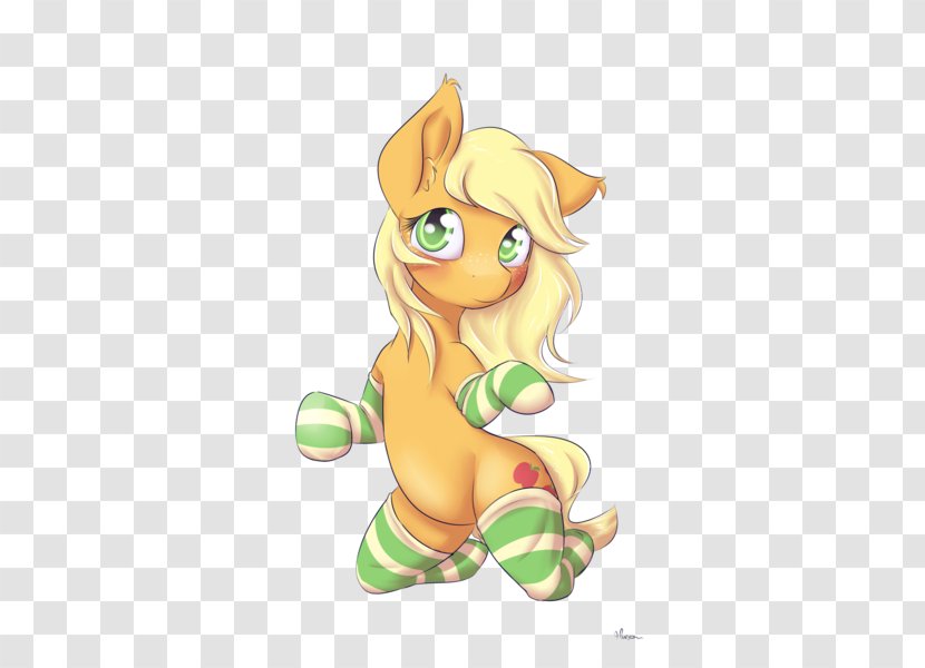Applejack Pony Rarity Horse - Mythical Creature Transparent PNG