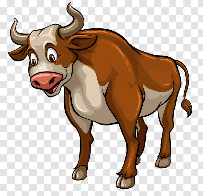 Cattle Vector Graphics Bull Royalty-free Stock Illustration - Livestock Transparent PNG