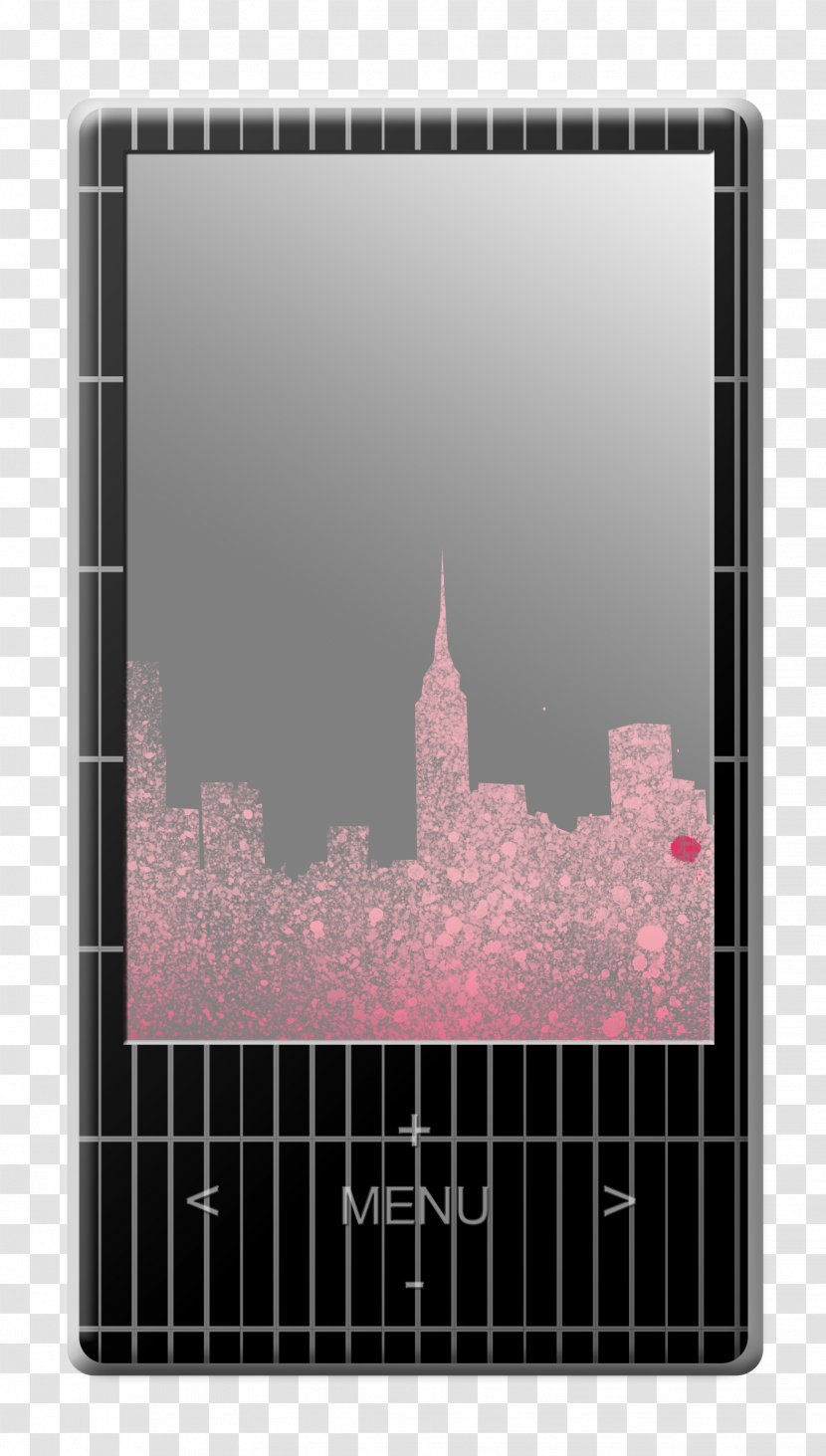 Silhouette Mirror Black - Designer - City Transparent PNG