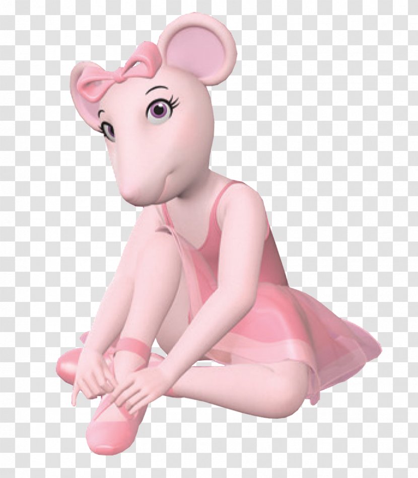 Angelina Ballerina Miss Lilly Ballet Dancer - Heart Transparent PNG