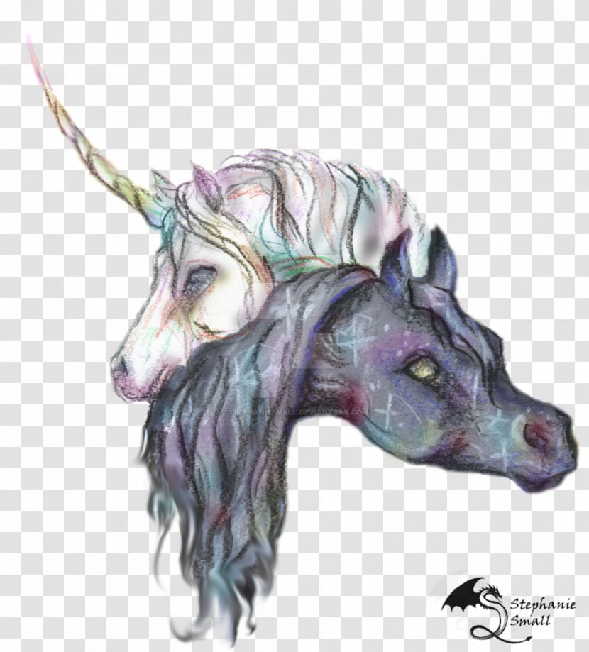 The Black Unicorn Cushion Qilin Pegasus Transparent PNG